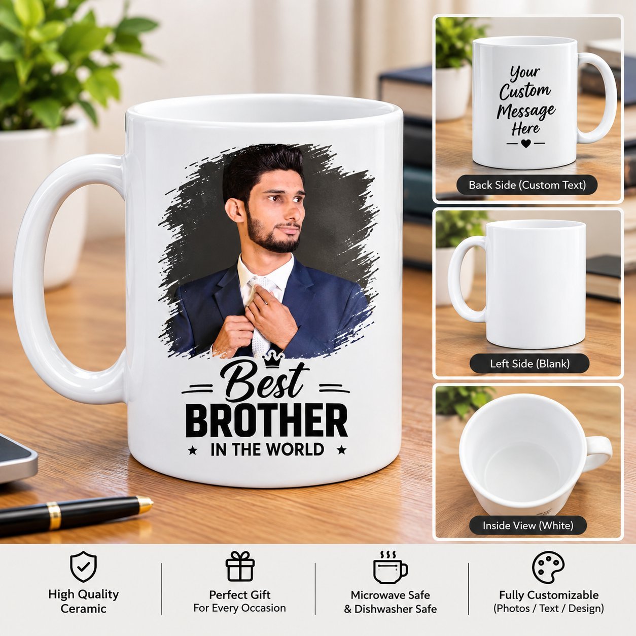 Simple Cup — Customized Mug — personalized gift by Ayat Gift Center