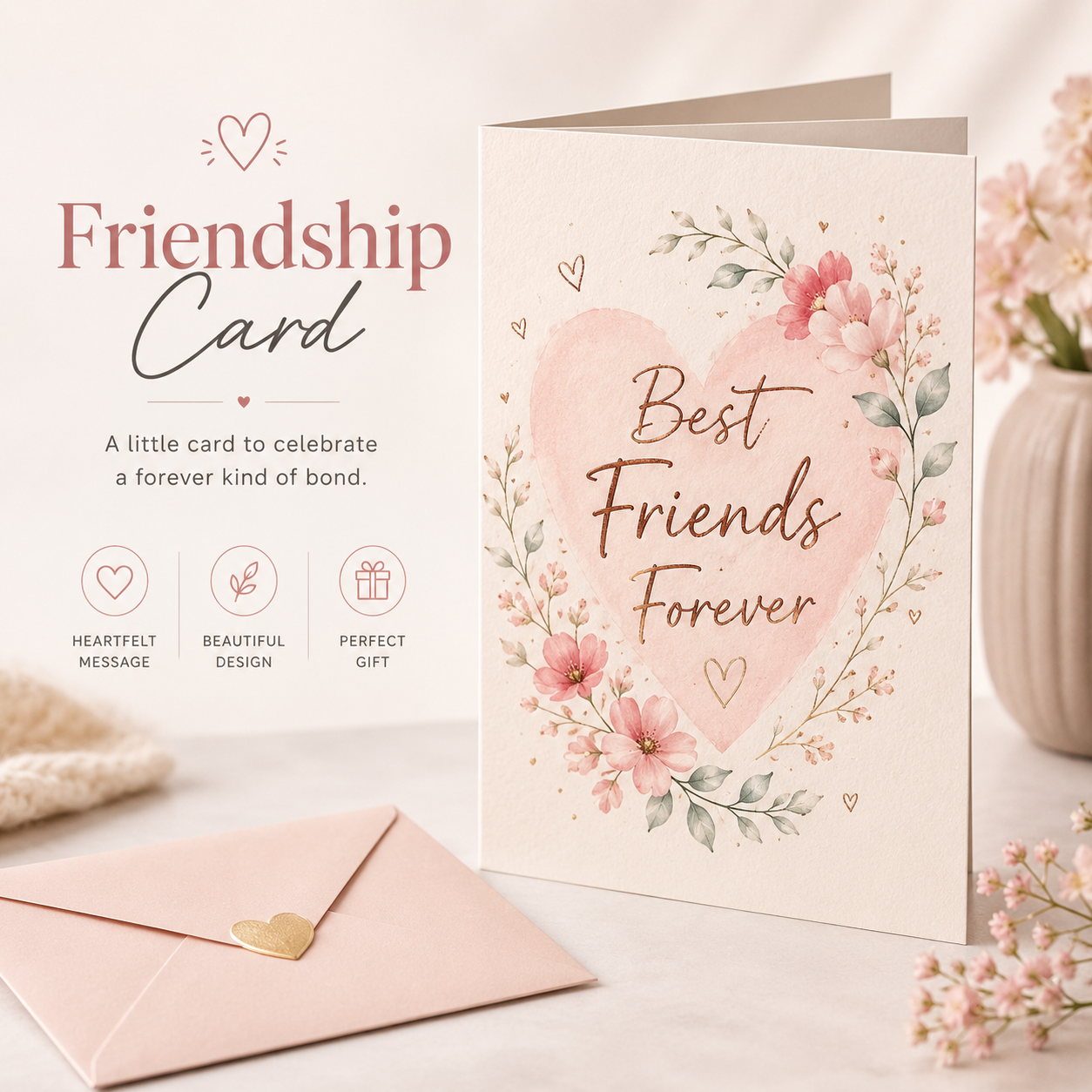 Friendship Card — personalized gift by Ayat Gift Center